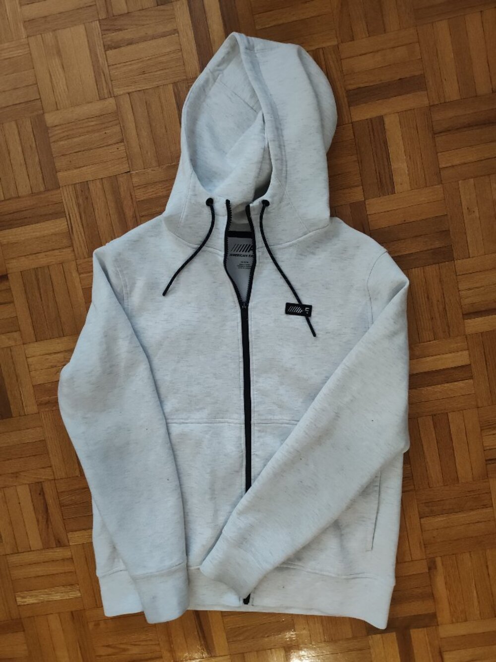 AE zip hoodie cream